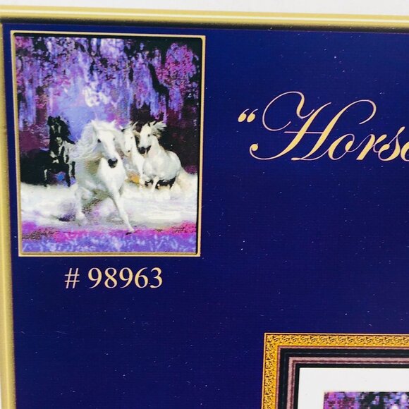 Kustom Krafts Arabian Horses In The Night Cross Stitch Chart Booklet 98963 - Picture 3 of 7